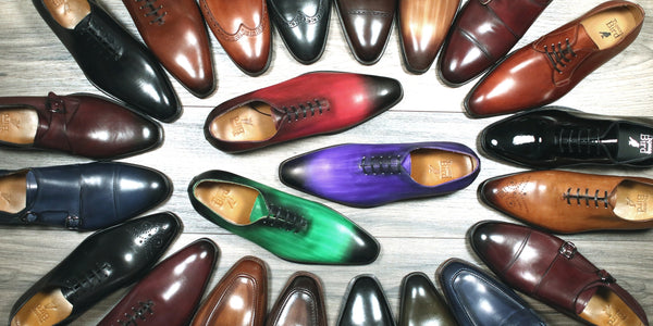 Thomas Bird dress shoe collection spread