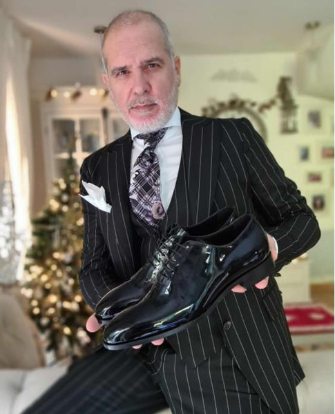 Patent Leather Shoes - Black | Patent leather shoes, Black leather shoes,  Dress shoes men