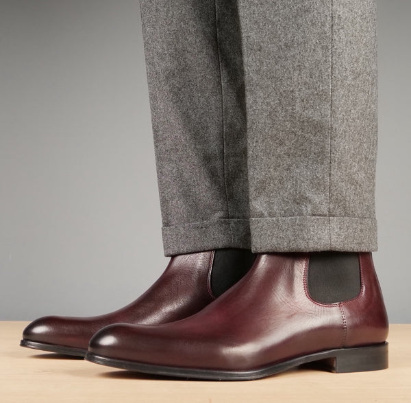 Milan Chelsea Boot Oxblood