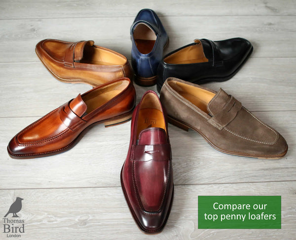 stylish penny loafers