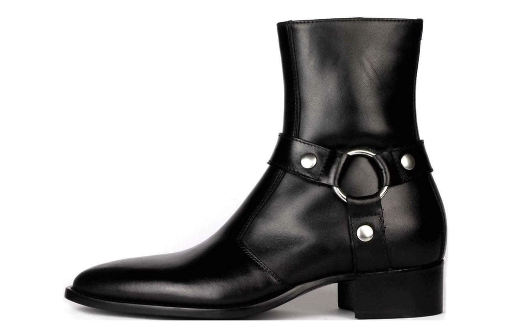 Harness Zip Boot Black & Thomas Bird & tblon.com