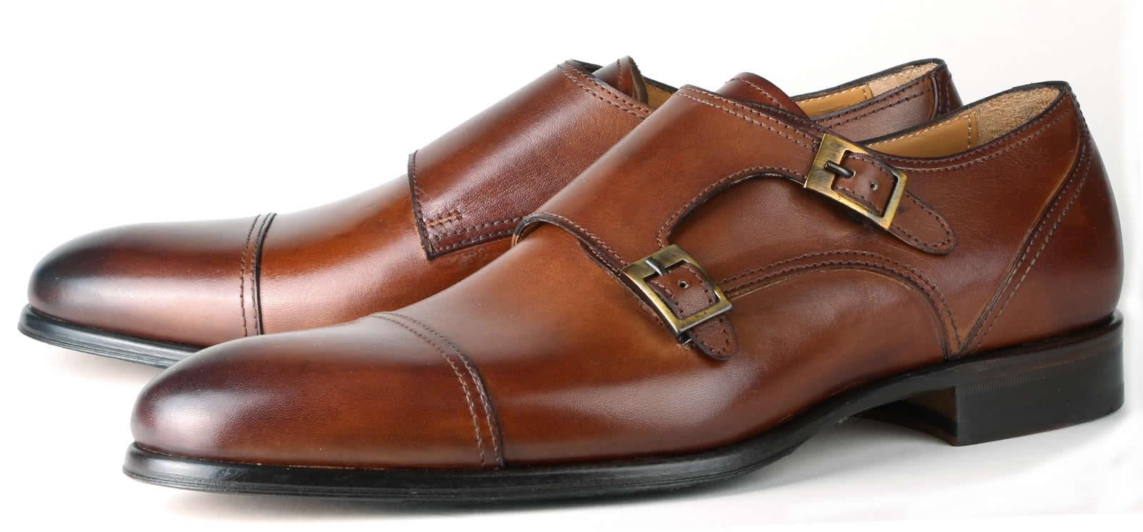 Monk Strap Shoe Tan Brown | Thomas Bird | tblon.com