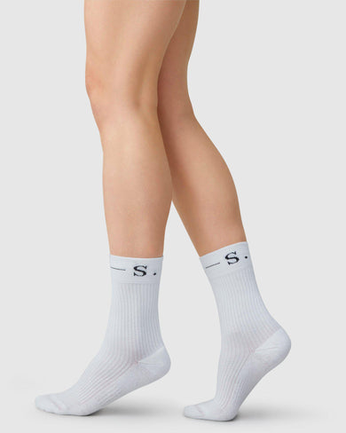 2-Pack Billy Bamboo Socks White  Shop now - Swedish stockings