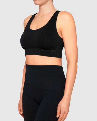 Softwear Set: Tyra Leggings & Wilma Soft Bra - L / Black