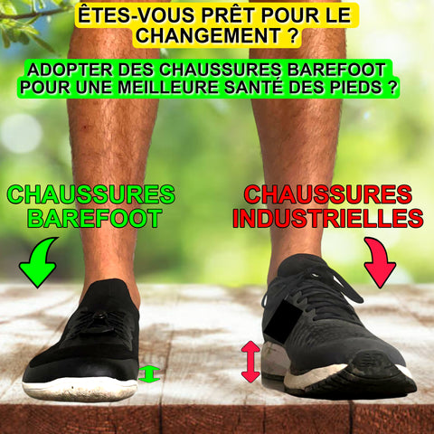 chaussures Barefoot, chaussures minimalistes, chaussures pieds nus