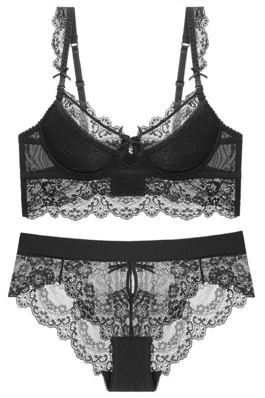 ivory lace lingerie