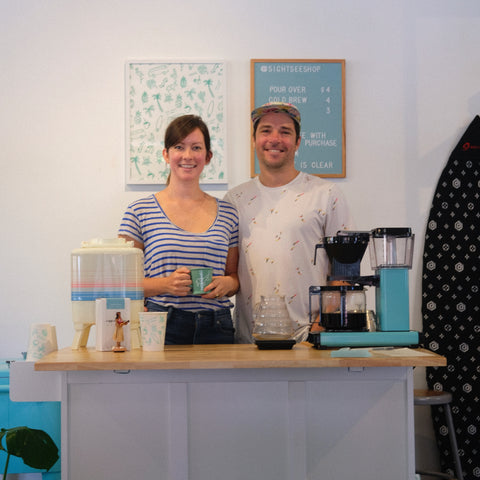 Joel Sadler Allyson Sutton Sightsee Popup Coffee