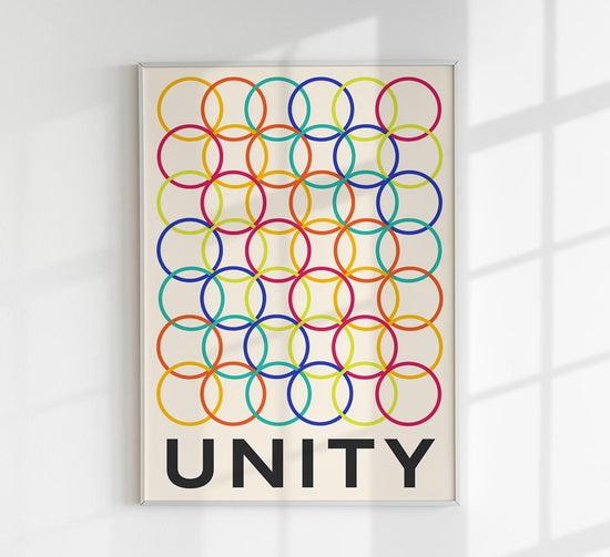 Poster d'arte dell'unità