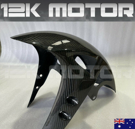 100% Carbon Fiber Front Fender Mud-Guard For Yamaha R1 2015