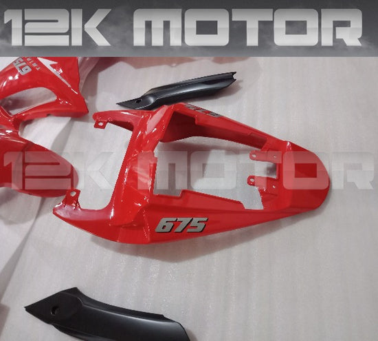 All Red Fairing Kit For Triumph Daytona 675R 2006 2007 2008