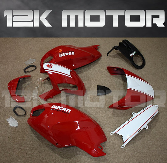 Ducati Monster 659 696 795 796 1100 Fairing Kit Red Color