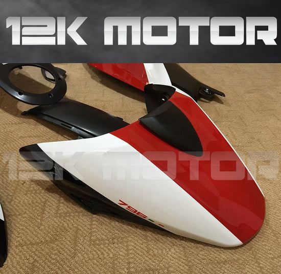 Ducati Monster 659 696 795 796 1100 Black Red Fairing Kit