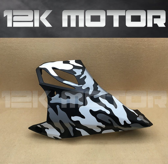 Black White Camo Aftermarket Fairing Kit Fit KAWASAKI 2010