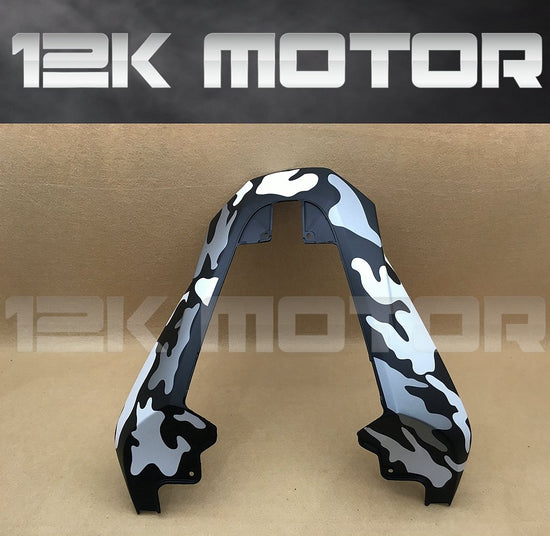 Black White Camo Aftermarket Fairing Kit Fit KAWASAKI 2010 - 2013