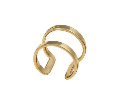 Gold band cuff