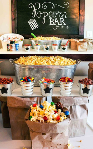 DIY Popcorn Bar