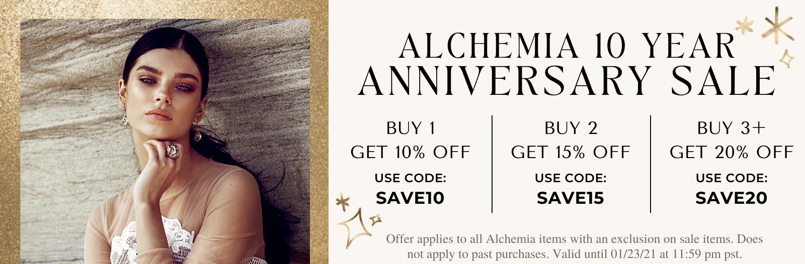 Charles Albert Alchemia 10 Year Annivesary Sale