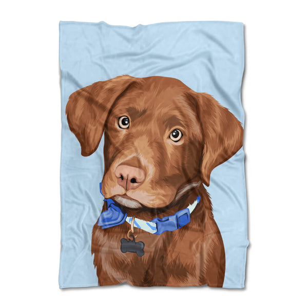 Barkly Custom Pet Blanket Personalized Dog Fleece Blanket