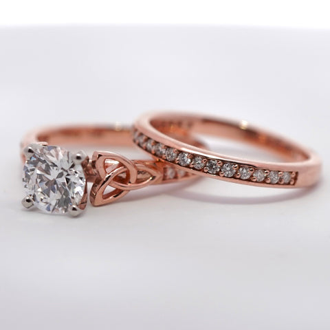 Aylin Engagement Ring in 14K Rose Gold