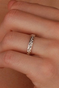 Celtic Wedding Rings WED63 ZOOM