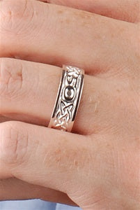 Celtic Wedding Rings WED234 ZOOM