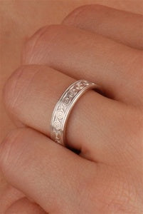 Celtic Wedding Rings WED113 ZOOM