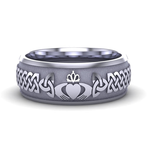 Claddagh Wedding Ring UCL1-14W8M