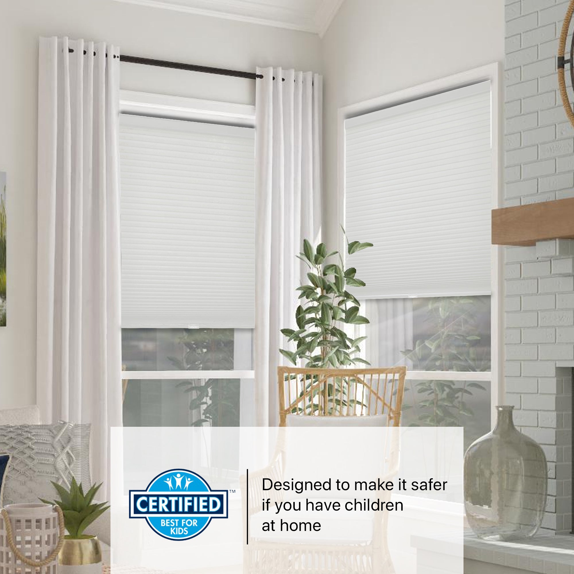 Cellular Shades / Honeycomb | Privacy, Morning Mist - 24