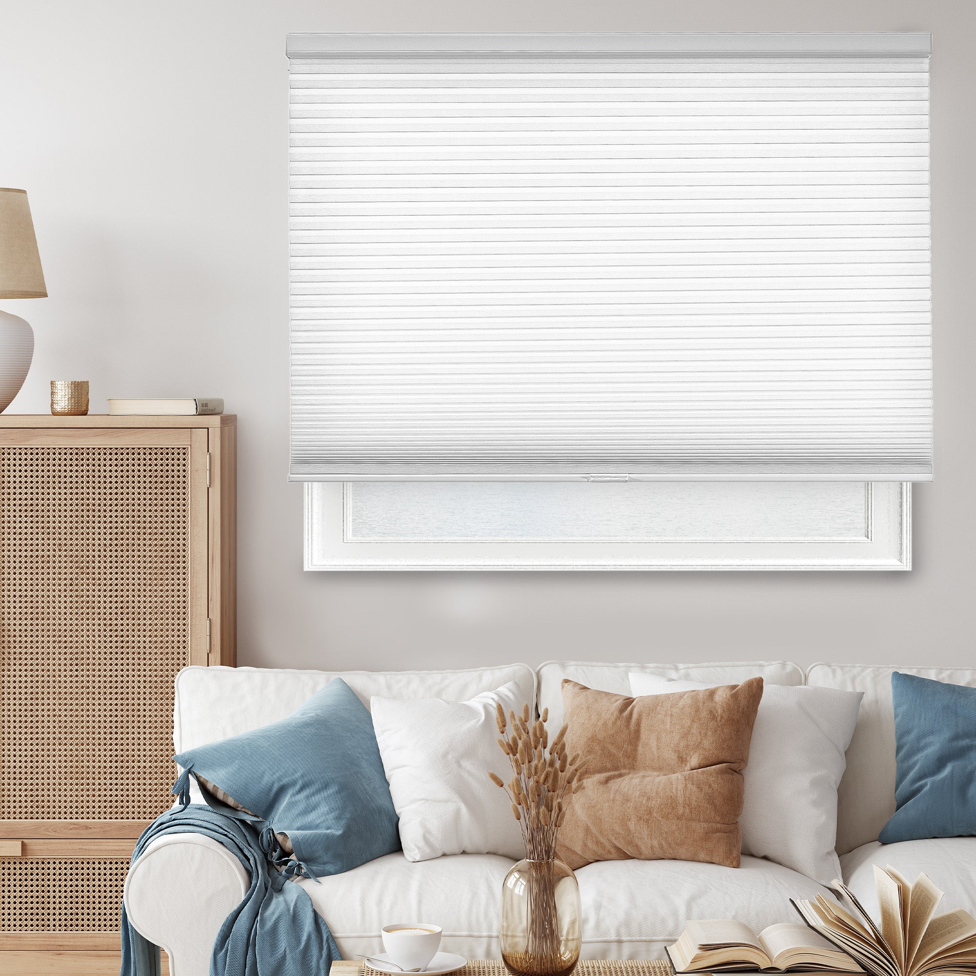 Light Filtering | Insulating Honeycomb | Morning Mist - Chicology product image