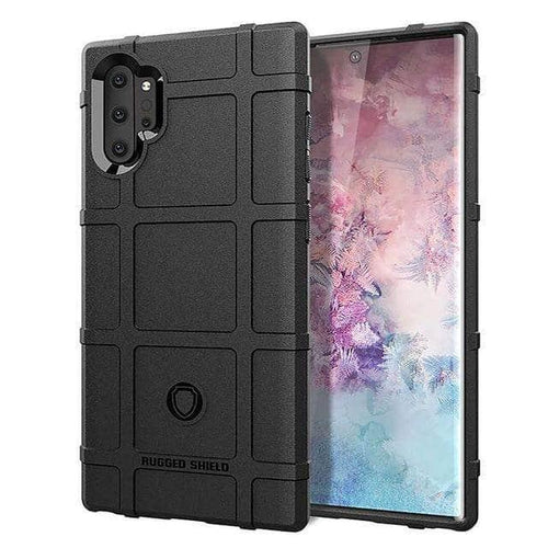 Armor Style Case Samsung Galaxy Note 10+ Note 10 Shockproof Solid Rugged Soft TPU Silicone Cover Skin