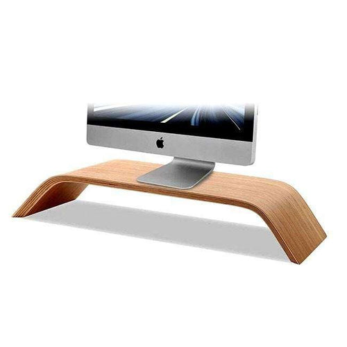 Birch Wood Monitor Riser for iMac - CaseBuddy Australia