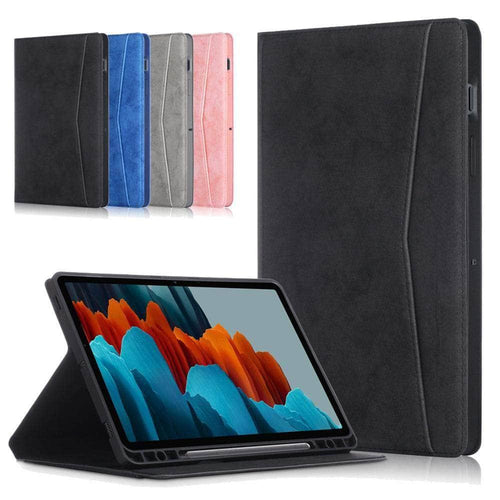 Galaxy Tab S7 11 T870 T875 Folding Flip Stand Wallet Case - CaseBuddy