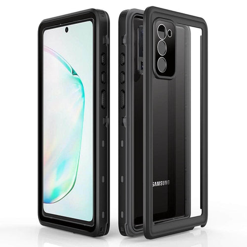 IP68 Waterproof Case Galaxy Note 360 Full-Body Rugged Clear Back - CaseBuddy