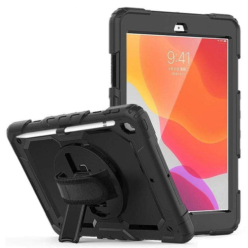 CaseBuddy Casebuddy iPad 10.2 2019/2020 (iPad 7/8) 360 Rotating Protective Case Strap