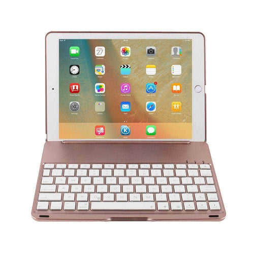 iPad 7 & 8 Illumina Backlit Bluetooth Keyboard Case - CaseBuddy