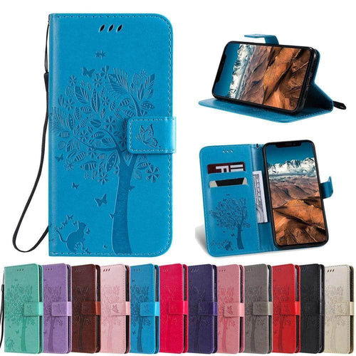 Sunjolly Tree Galaxy S20 FE Lite Flip Wallet Card Phone Cases - CaseBuddy