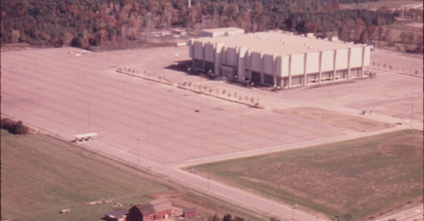 Aerial View of the Richfield Coliseum