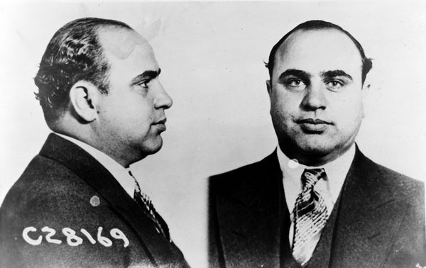 Al Capone Mugshot Photo