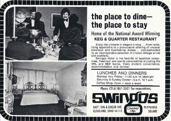 Swingos Restaurant Ad