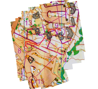 VJ Shoes USA Orienteering map