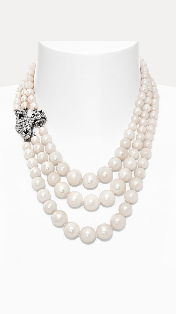 Oyster Velvet Ribbon Necklace - Coin Pearl – Joanna Salmond Jewellery