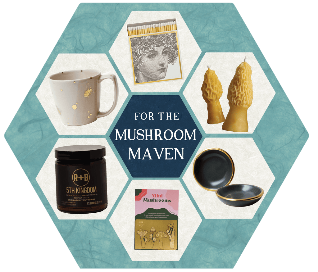 Mushroom related gift ideas from apricity ceramics
