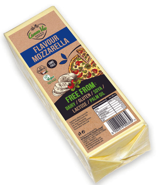 Mozzarella Block JUMBO 2.5kg – Vegan Perfection Retail