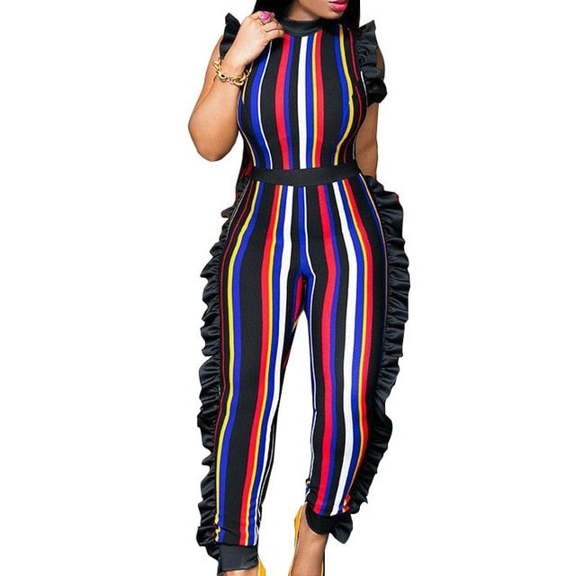 plus size african jumpsuit