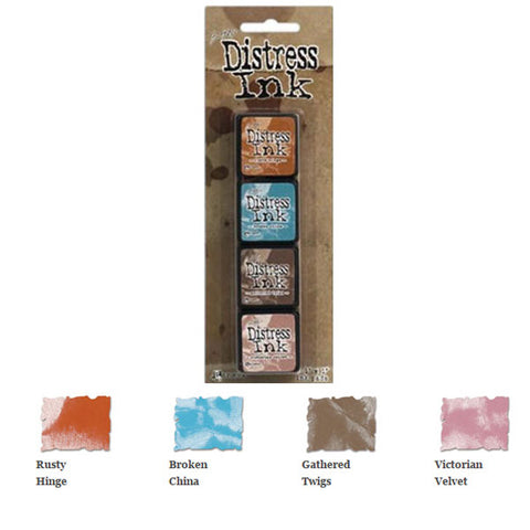 Ranger DMINI40255 Tim Holtz Distress Ink Pads Mini Victorian Velvet for  sale online