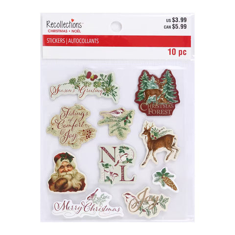 Recollections 10-Piece Europe Stickers - Each