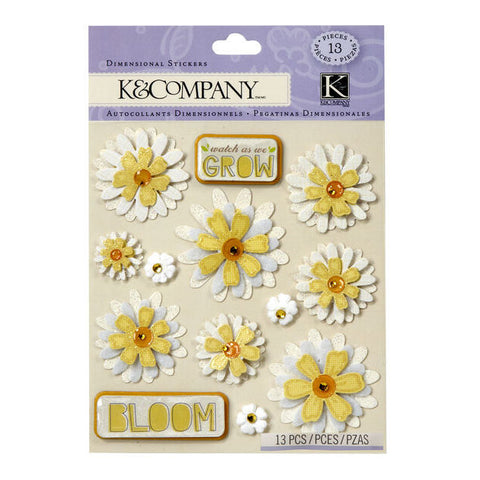 Life's Little Occasions Imagination Scrapbooking Stickers-K&Company- 3D  Stickers