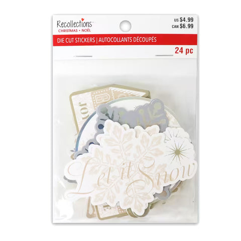 White Daisy Dimensional Stickers by Recollections™