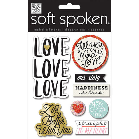 Soft Spoken ZOO 3D Stickers New Scrapbooking Crafts