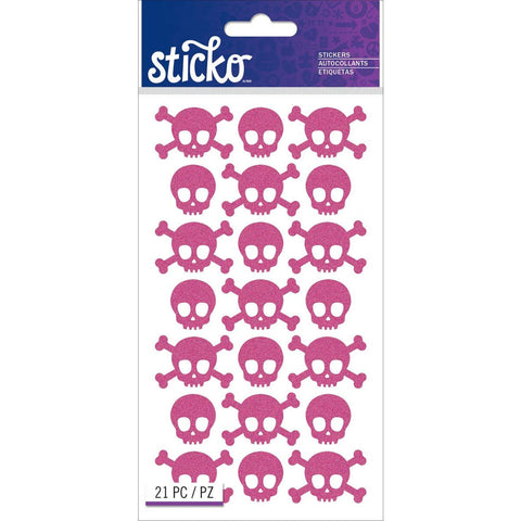 Sticko Epoxy Stickers - Red Hearts